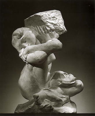 Fallen-Caryatid-carrying-her-stone-Rodin
